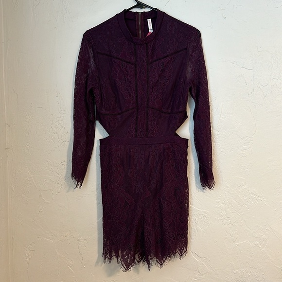 NWT XHILARATION purple romper size medium - Picture 12 of 14